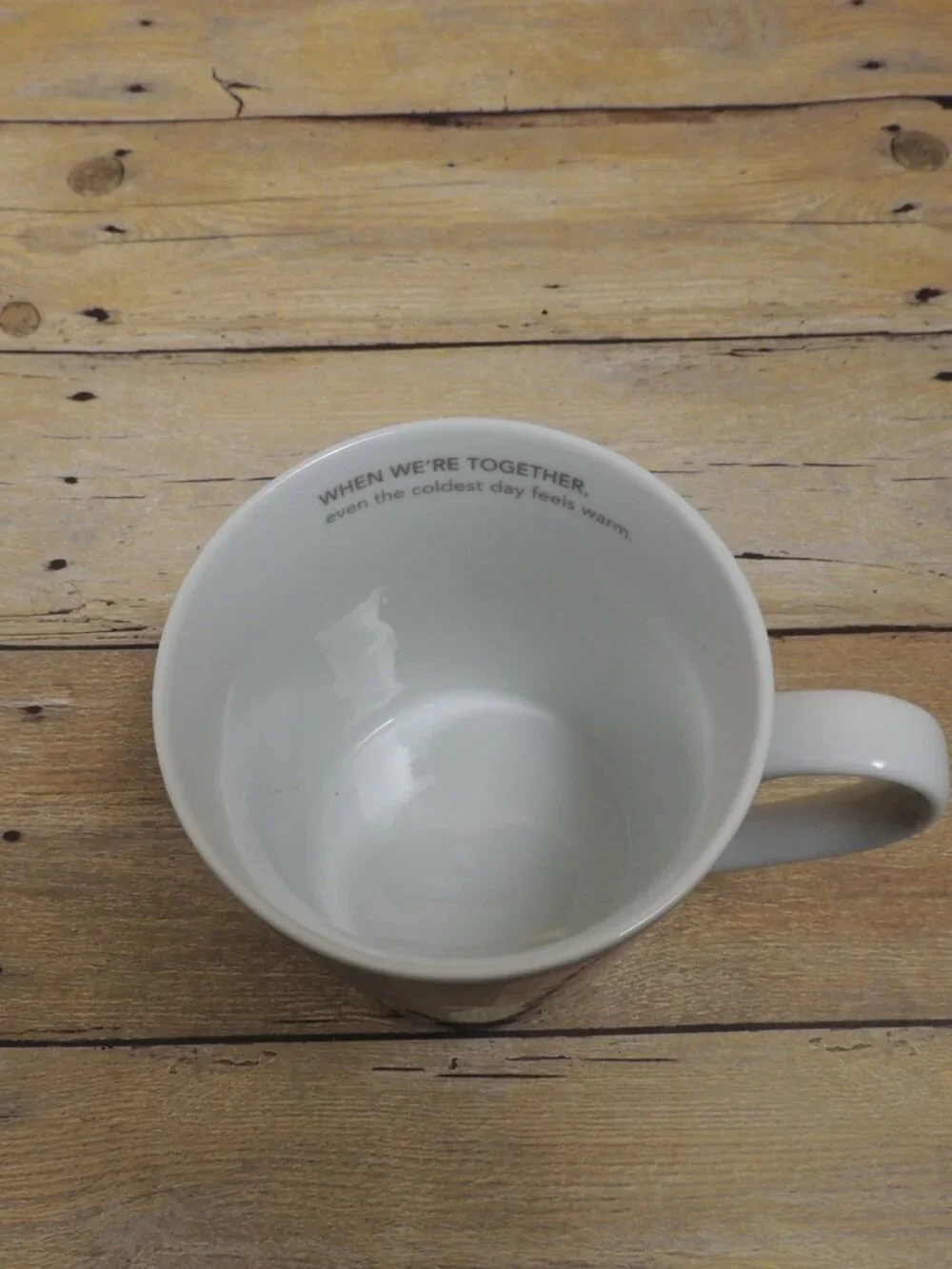 2011 Starbucks Winking Snowman Holiday Mug